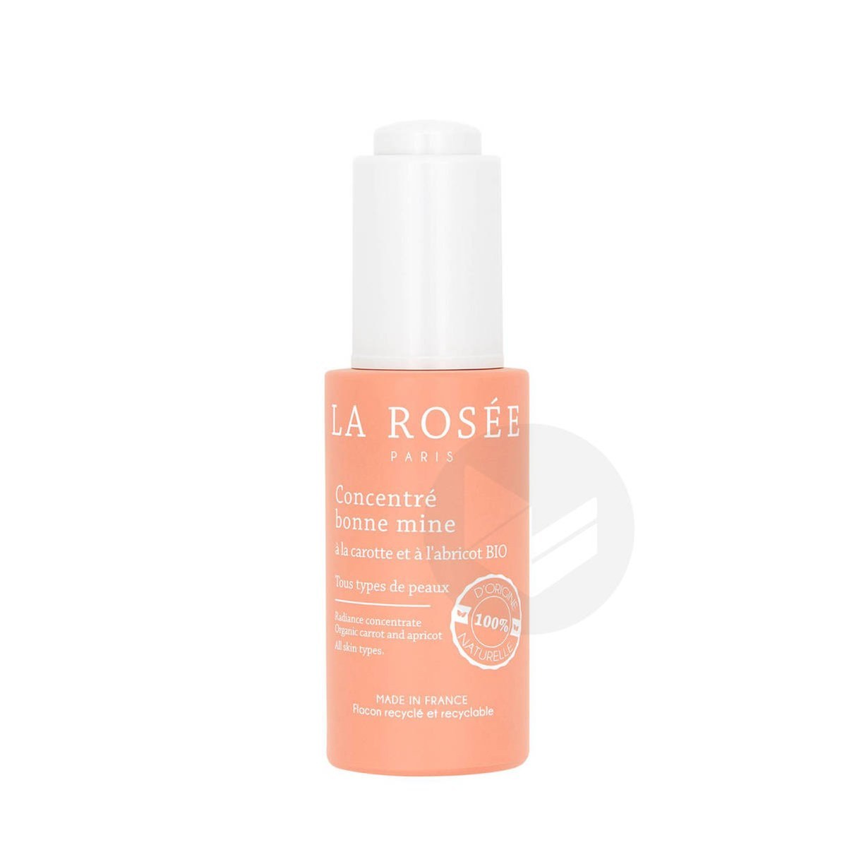 La Rosée Concentré Bonne Mine À Carotte Et À l'Abricot Bio 30ml