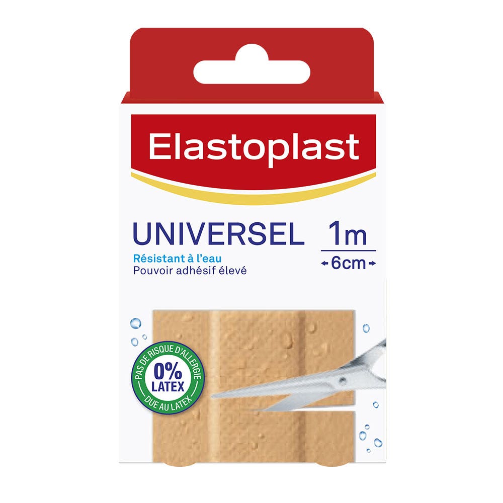 Elastoplast Pansements Universel - 10 Bandes À Découper 10x6cm
