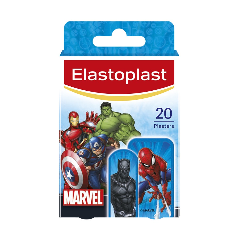 Elastoplast Avengers Marvel Kids Assorted Plasters