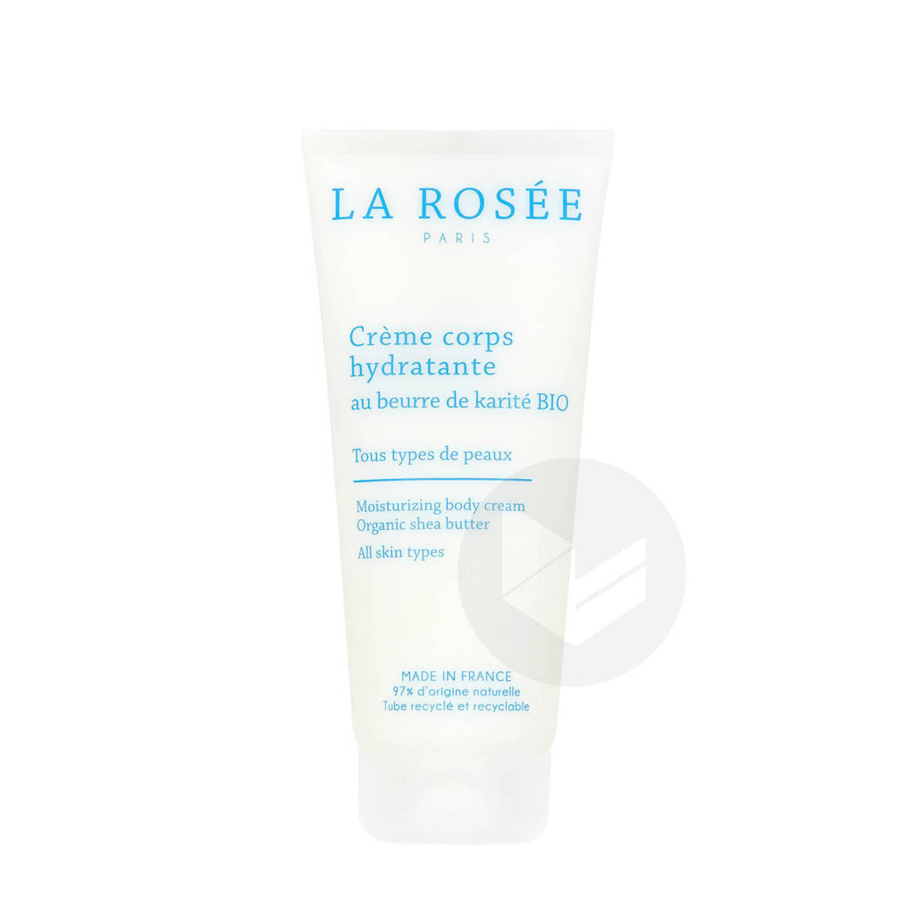 La Rosée Crème Hydratante Corps Au Beurre De Karité 200ml
