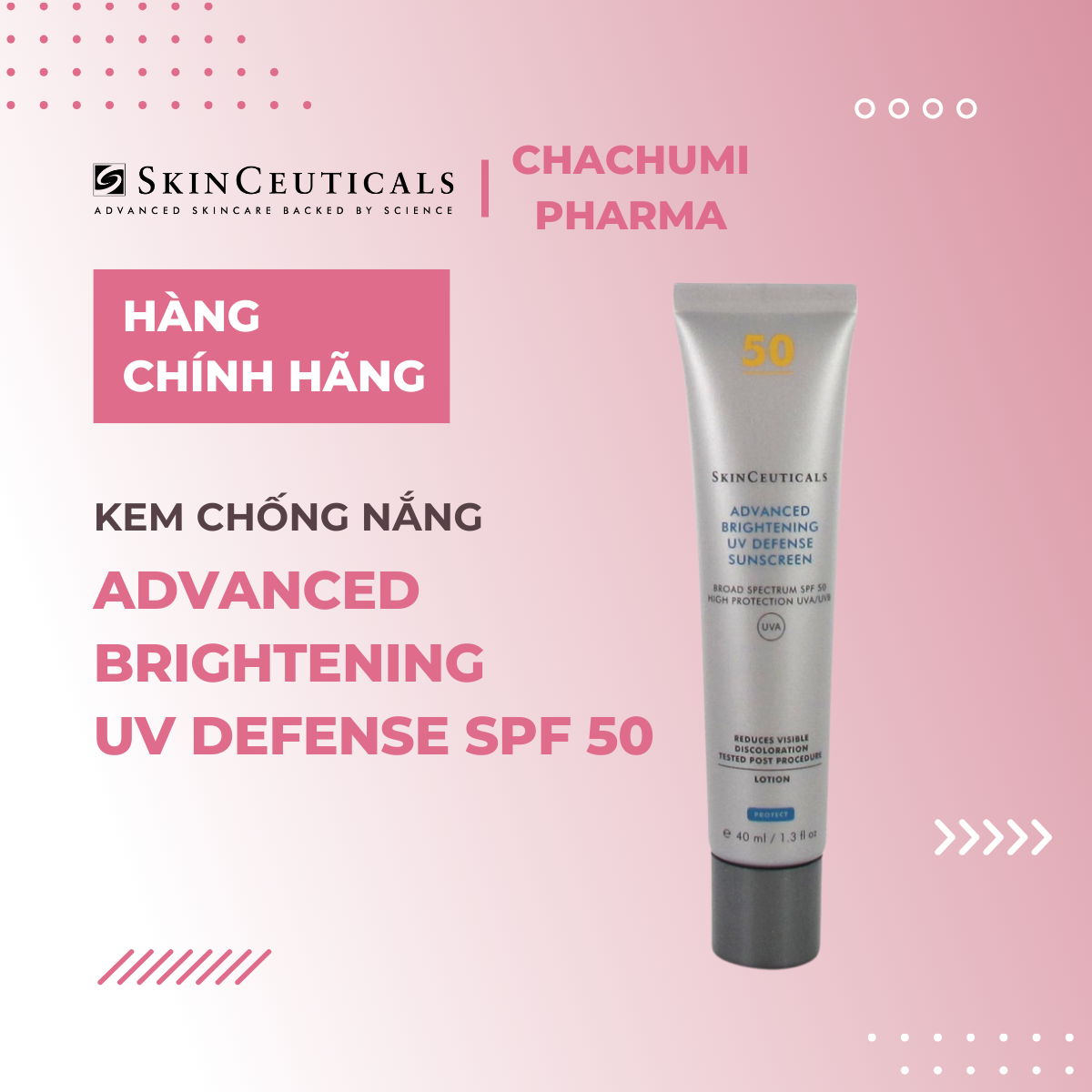 SkinCeuticals Protect Advanced Brightening UV Defense Sunscreen SPF 50
