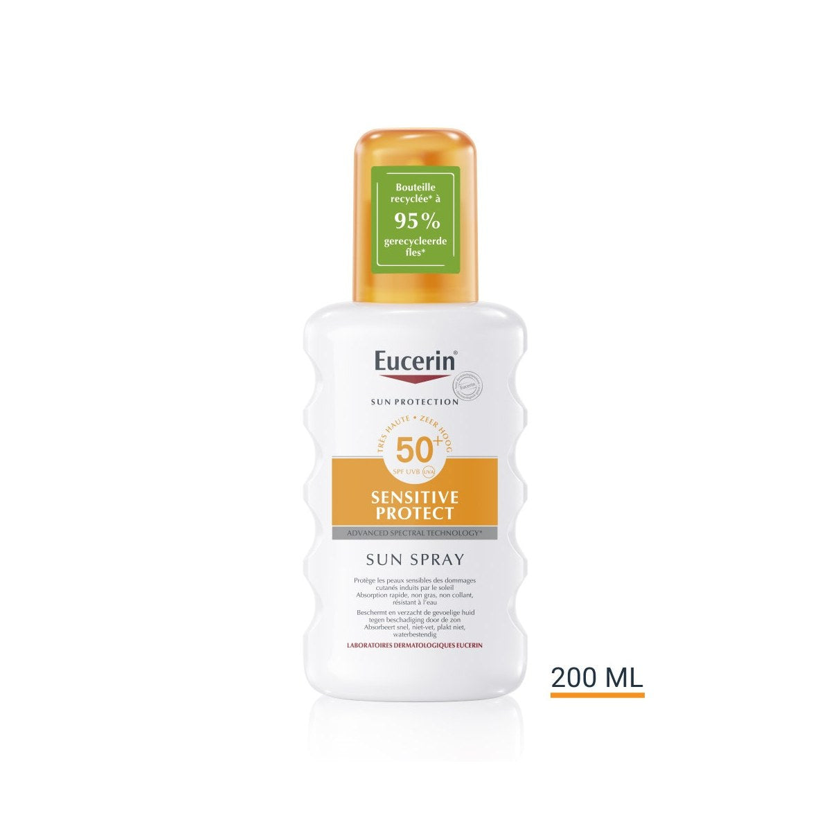 Eucerin Sun Protection Spray Sensitive Protect Spf50+ 200ml
