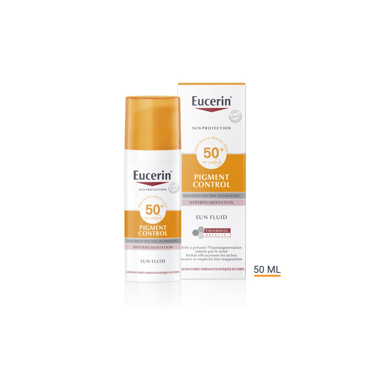 Eucerin Sun Protection Oil Control Toucher Sec Gel-crème SPF50+ 50ml