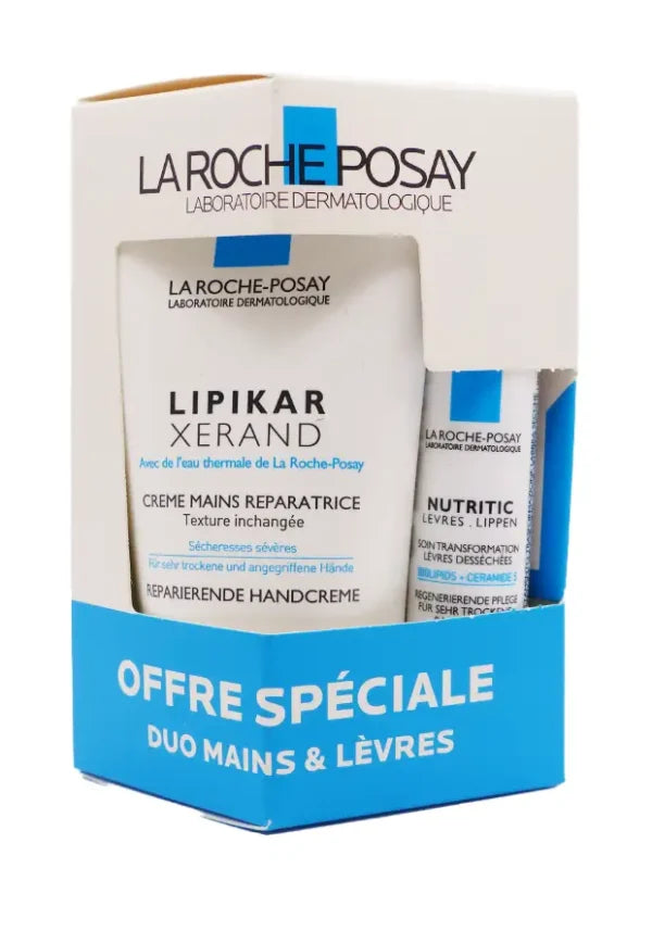 La Roche-Posay Lipikar Xerand Duo Mains &amp; Lèvres Nutritic - 50ml