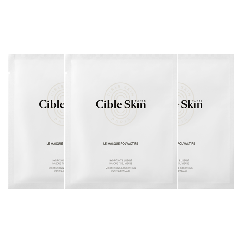 Cible Skin Paris Le Masque Polyactifs 3x25ml