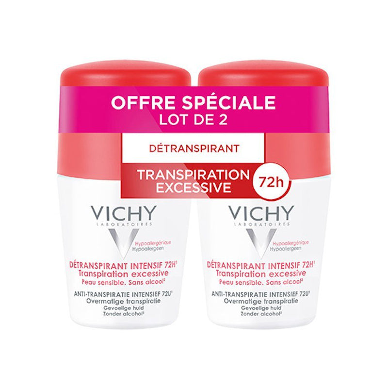 Vichy 72 Hours Excessive Transpiration Deodorant Roll-On 100 Ml
