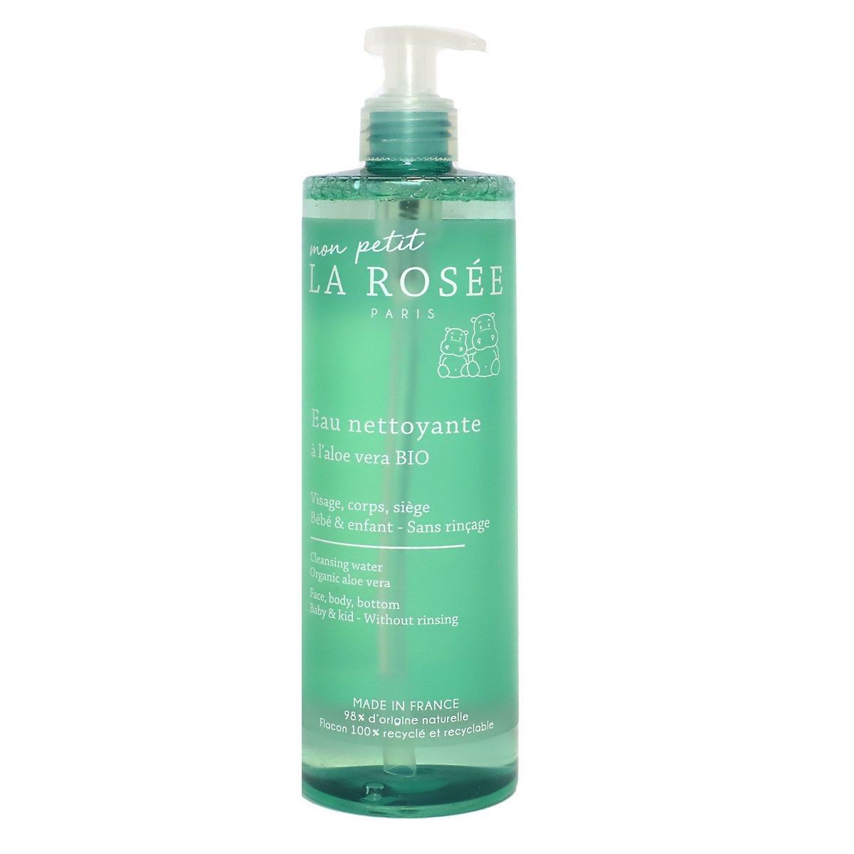 La Rosée Mon Petit Eau Nettoyante À l'Aloe Vera Bio - 400ml