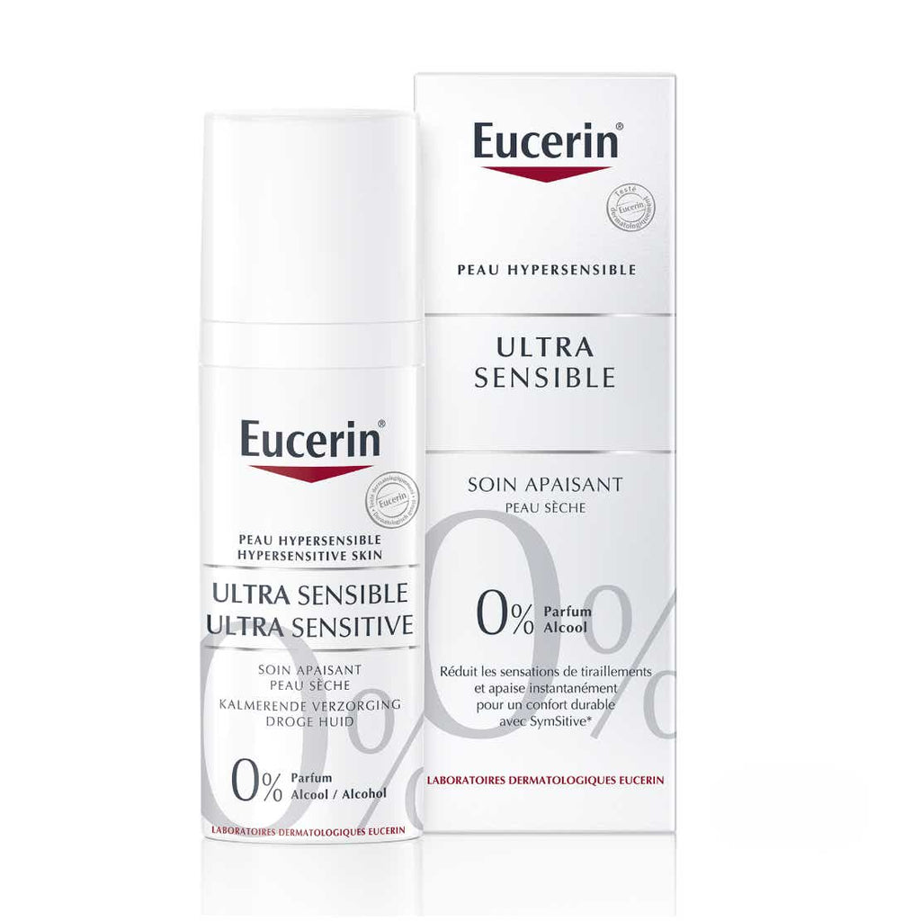 Eucerin Ultra Sensible Soin Apaisant Peau Sèche - 50ml