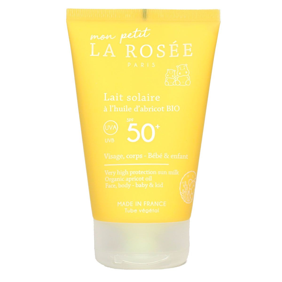 La Rosée Mon Petit Lait Solaire SPF50 125 Ml