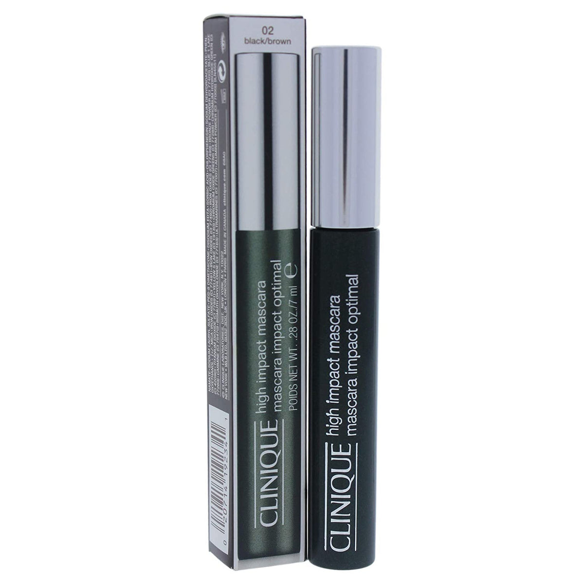 Clinique High Impact Mascara – Black/Brown 02 – 7 Ml