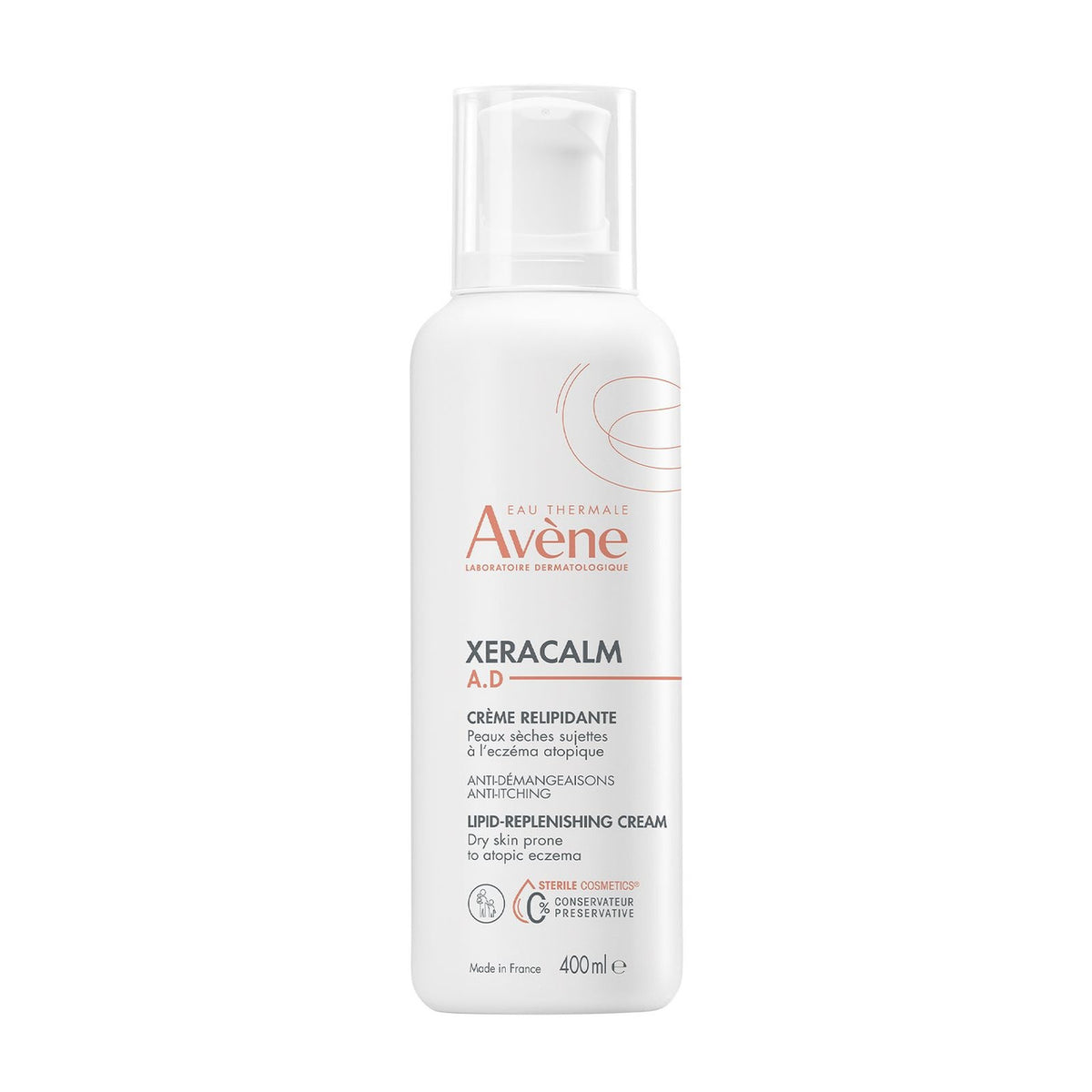 Avène XeraCalm AD Lipid-Replenishing Cream 400 Ml