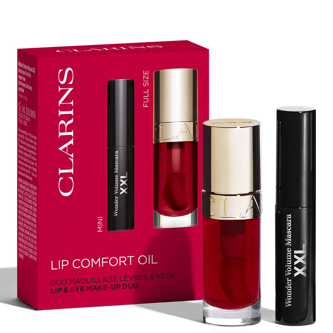 Clarins Lip Comfort Oil Set 2 Pieces