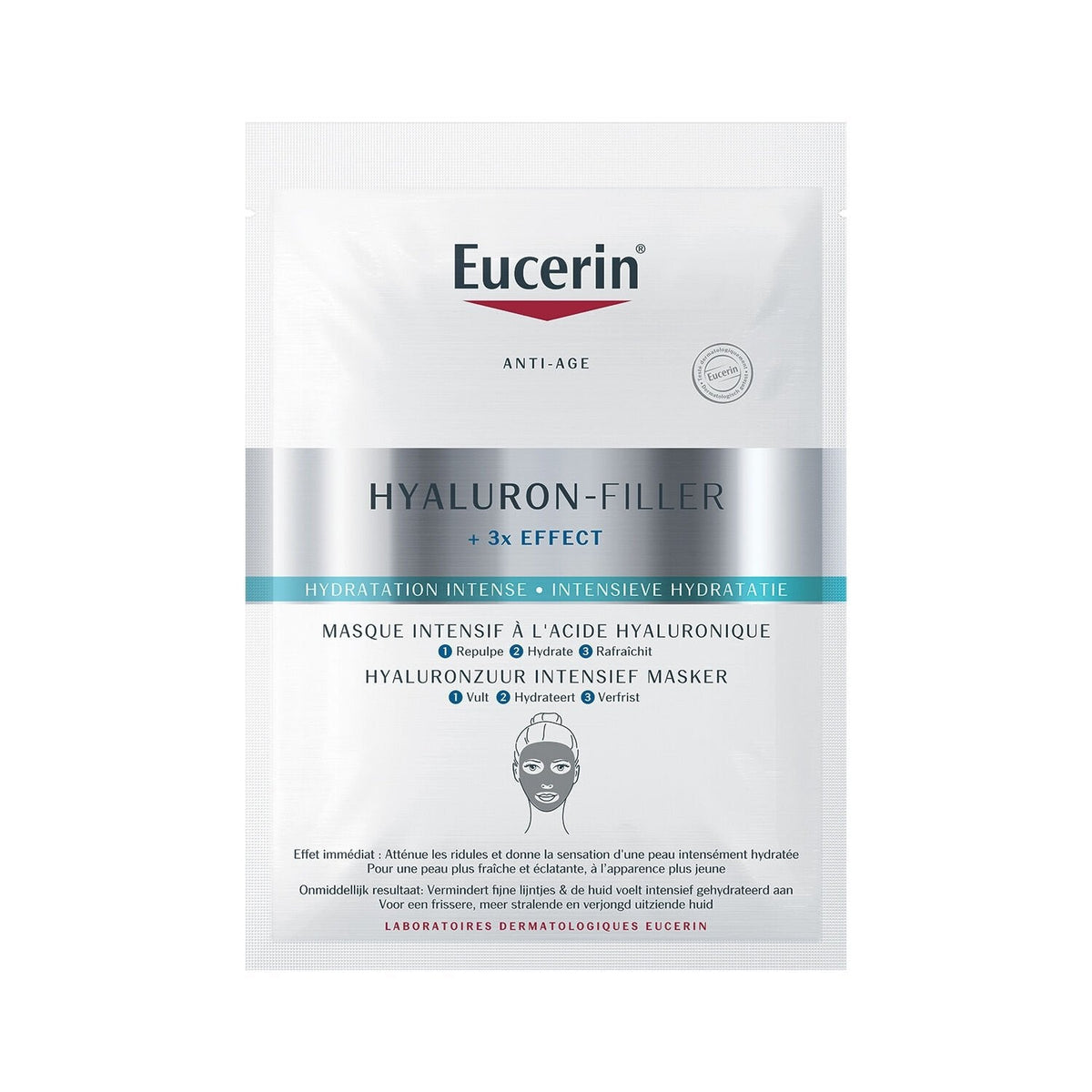 Eucerin Hyaluron Filler + 3x Effect Masque Intensif
