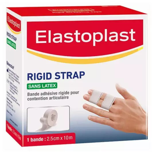 Elastoplast Rigid Strap Sans Latex Doigt - 2,5 Cm X 10 M