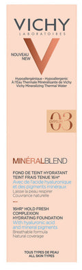 Vichy MineralBlend Fond De Teint Hydratant 03 Gypsum 30.0 Ml