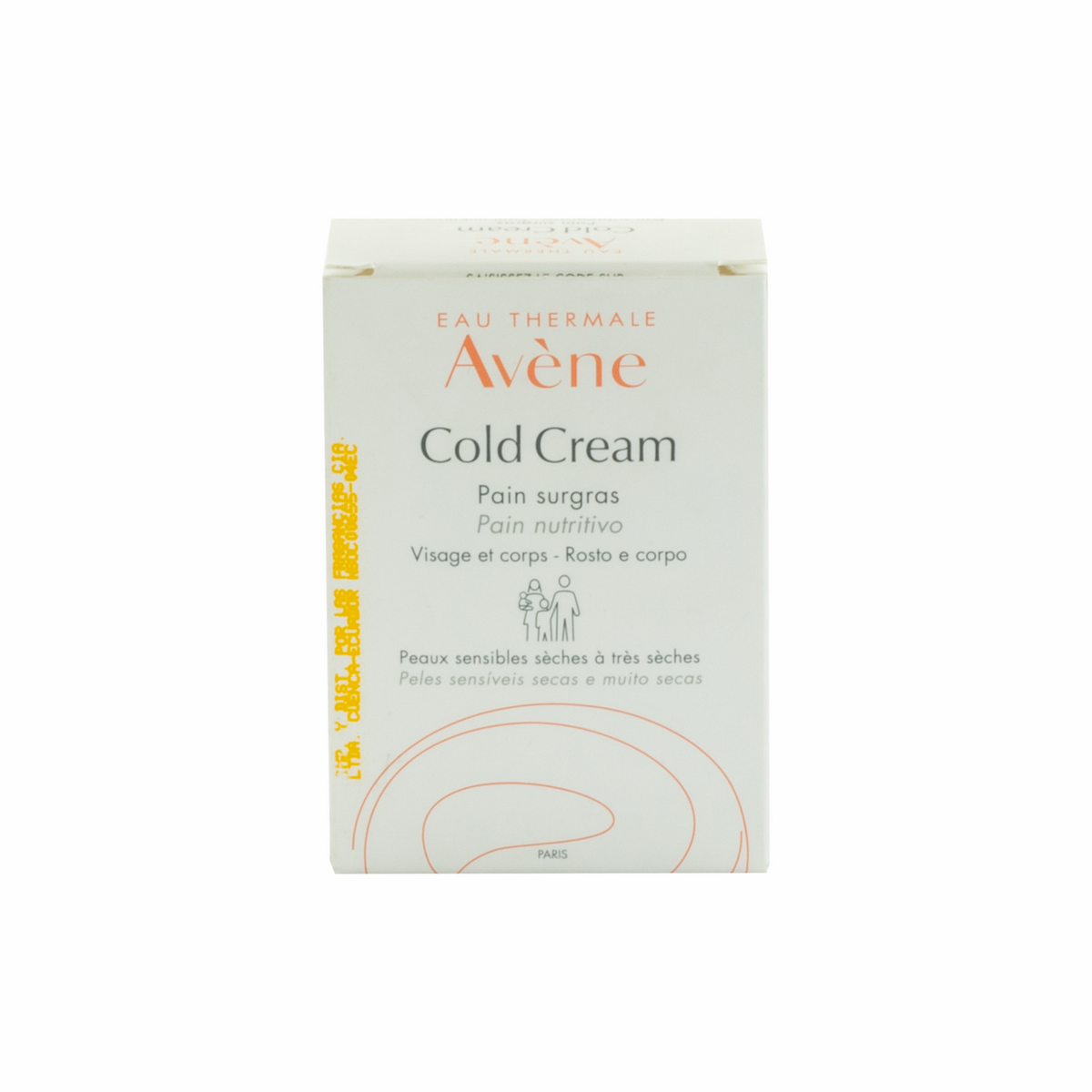 Avene Cold Cream Ultra Rich Soap Free Cleansing Bar 100g