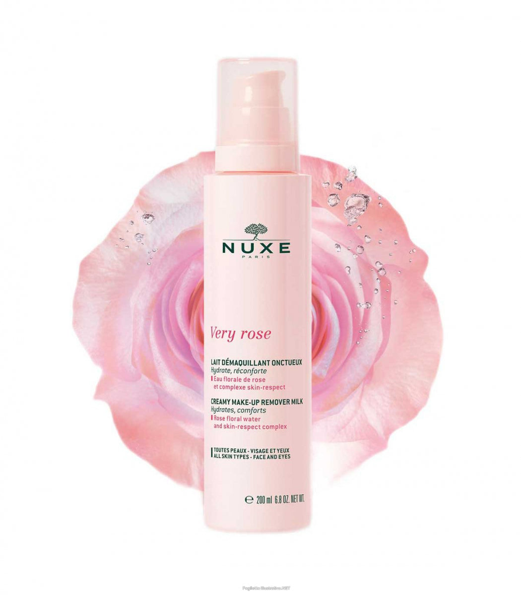 Nuxe Very Rose Creamy Cleansing Milk 200 Ml
