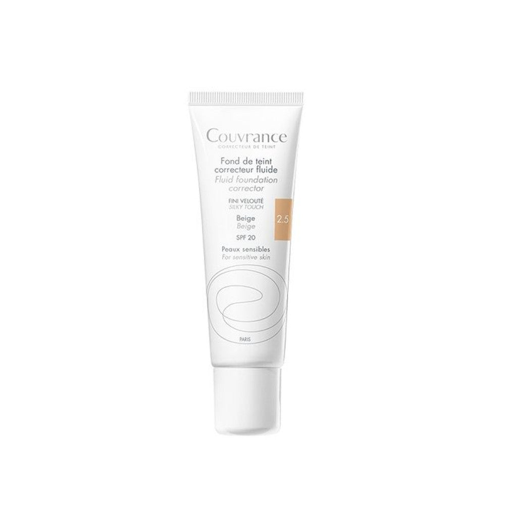 Avène Couvrance Fond De Teint Fluide Correcteur Beige 30 Ml