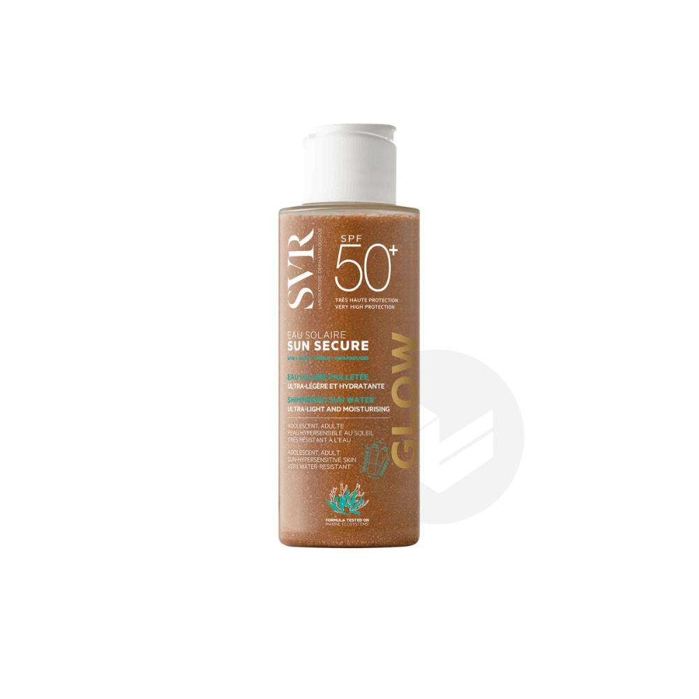 SVR Sun Secure Glow Eau Solaire Pailletée SPF50+, 100ml