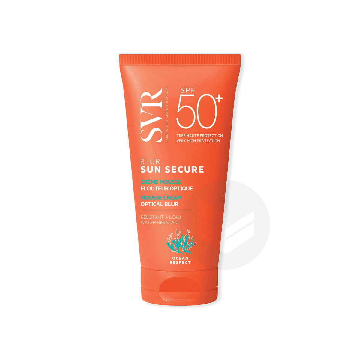 SVR Sun Secure Gelcreme SPF50+ Mousse Cream Optical Blur 50 Ml