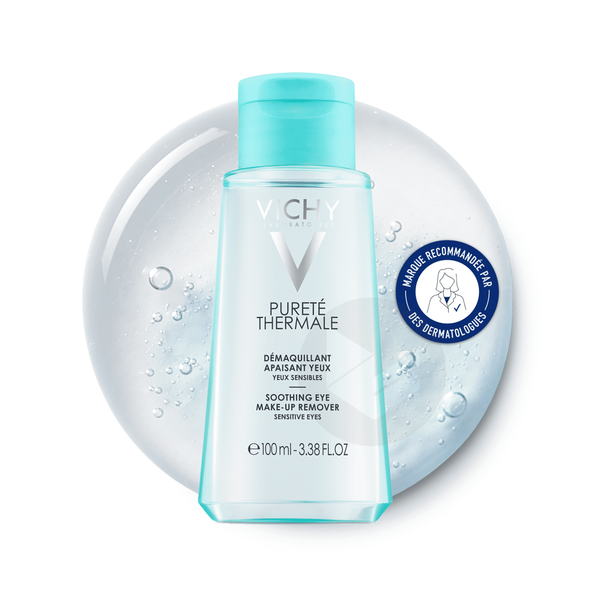 Vichy Purete Thermale Soothing Eye Makeup Remover - Sensitive Eyes