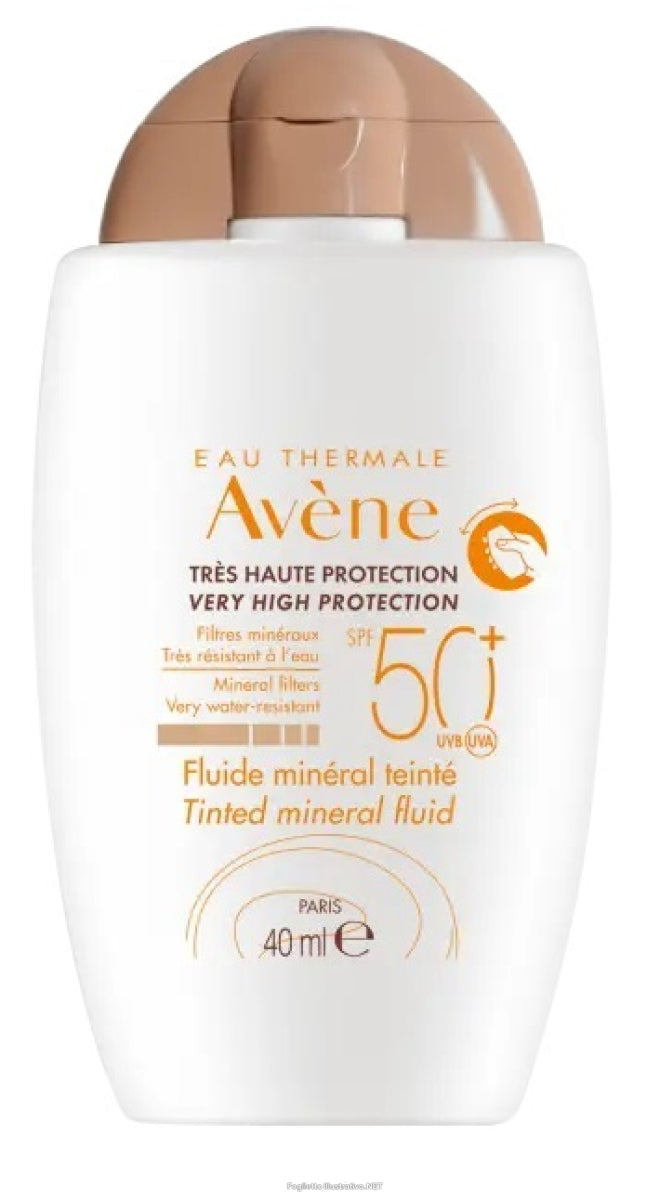 Avène Avene Sun Mineral Colour Fluid SPF 50+ 40 Ml