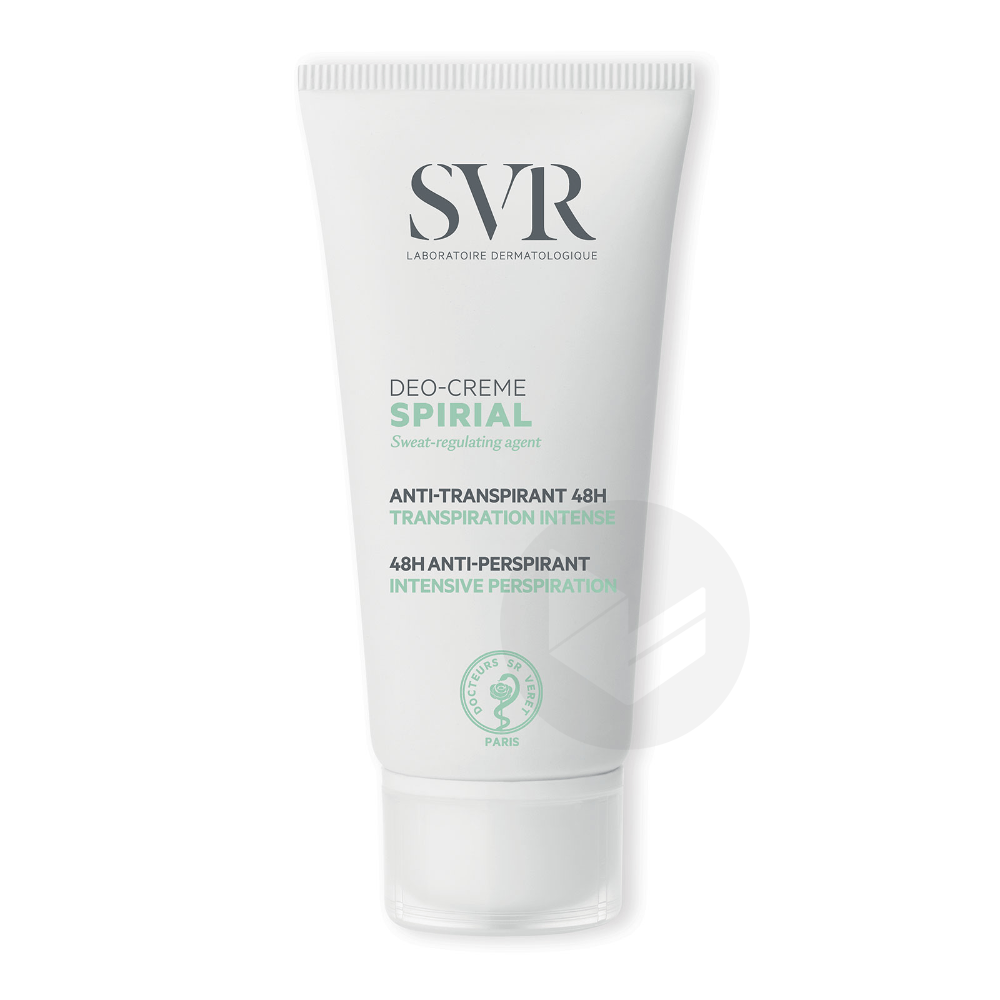SVR Deodorant Cream Spirial Antiperspirant 50 Ml