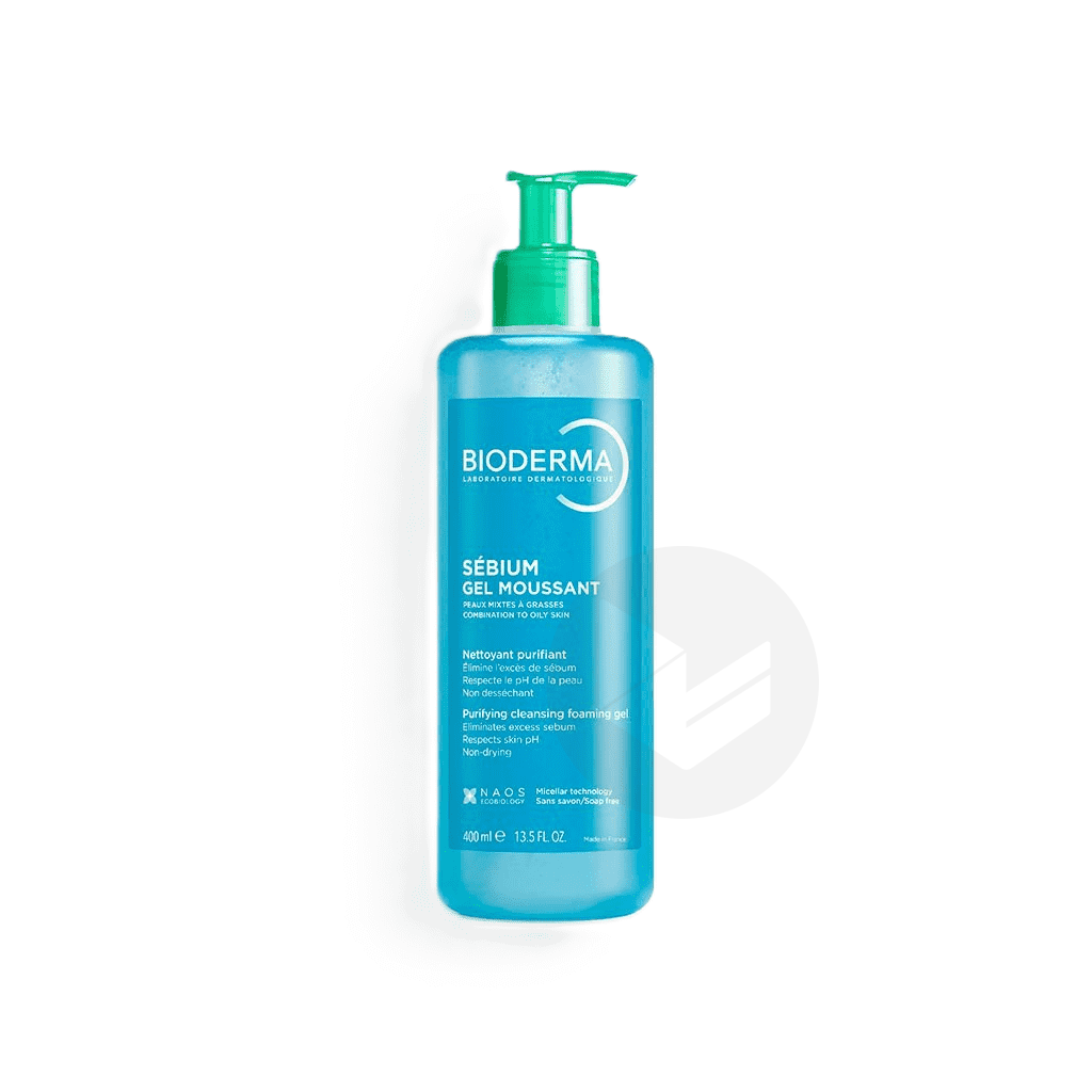 Bioderma Sébium Gel Moussant, 400 Ml