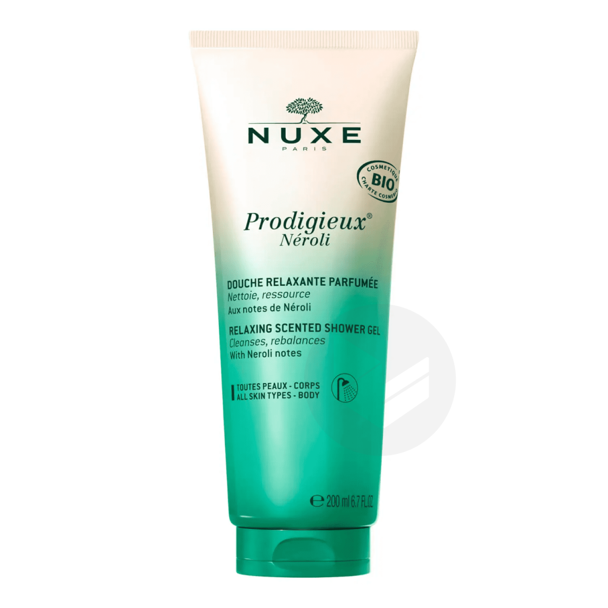 Nuxe Prodigieux Neroli Relaxing Scented Shower Gel 200 Ml