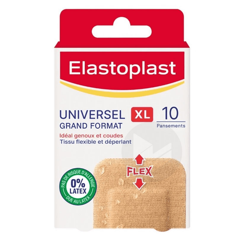 Elastoplast Universel XL Grand Format 5 X 7,2cm