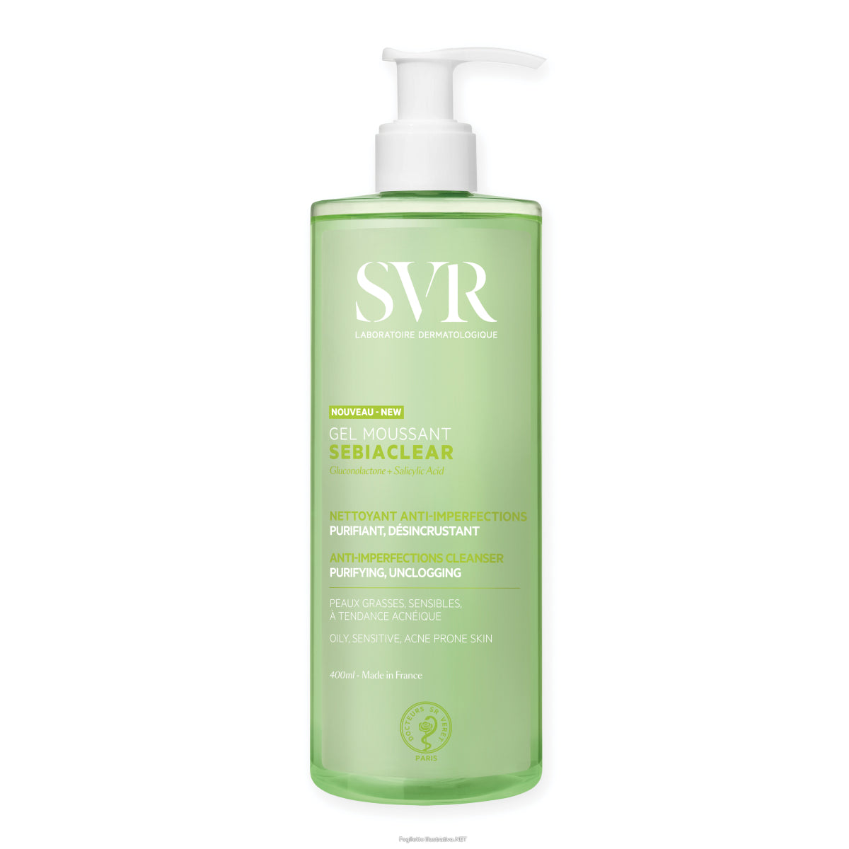 SVR Sebiaclear Gel Moussant Reno 400 Ml