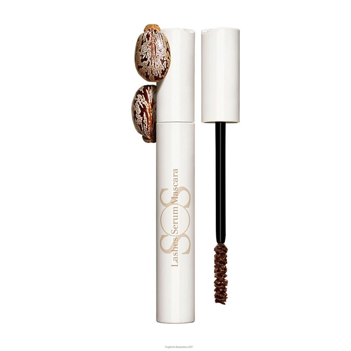 Clarins SOS Lashes Serum Mascara, 8 Ml, Caramel