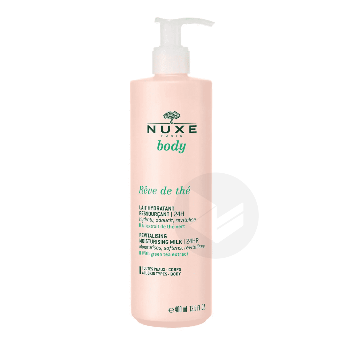 Nuxe Body Reve De The Revitalising Moisturising Milk 400 Ml