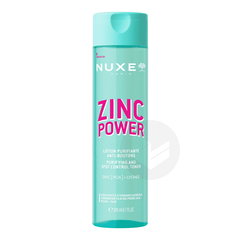 Nuxe Zinc Power Purifying And Spot Control Toner, 200 Ml