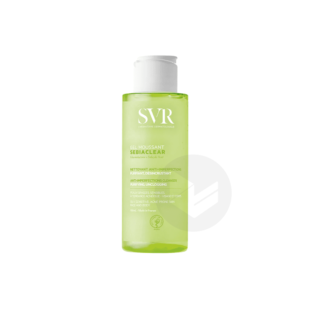 SVR Sebiaclear Gel Moussant - 100ml