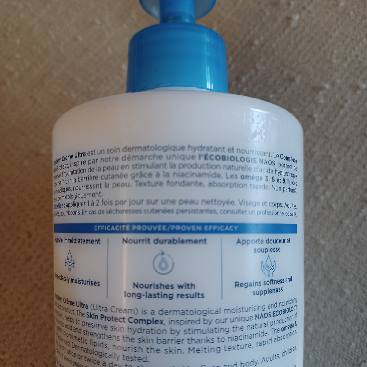 Bioderma Atoderm Cream Ultra 500 mL - Expert Daily Care For Dry Skin (5)