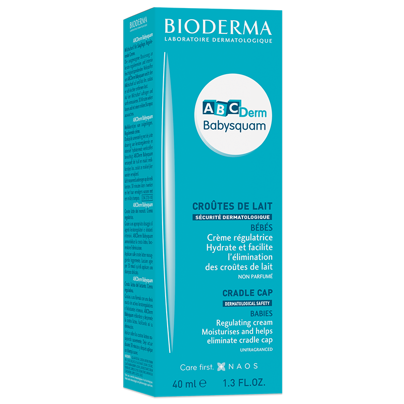 Bioderma ABCDerm Babysquam Cradle Cap Cream 40 Ml 1.33 Fl Oz