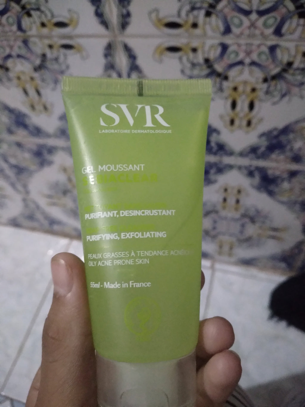 SVR Sebiaclear Gel Moussant 55ml (6)