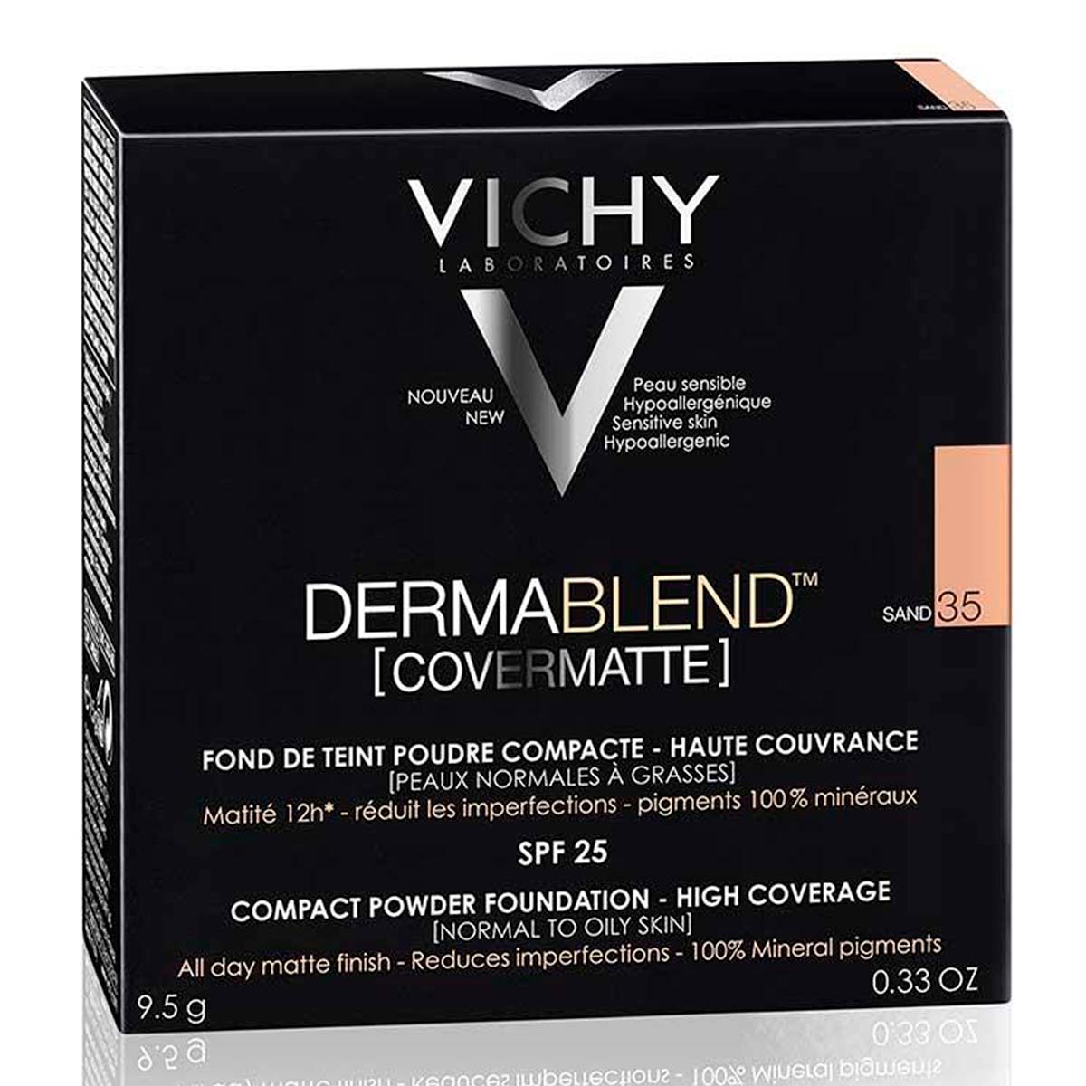 Vichy Dermablend Covermatte Compact Powder Foundation 35 Sand