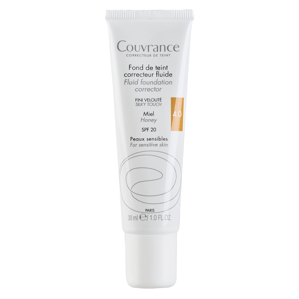 Avène Fond De Ten Fluid Avene Couvrance 04 Honey SPF 20, 30 Ml