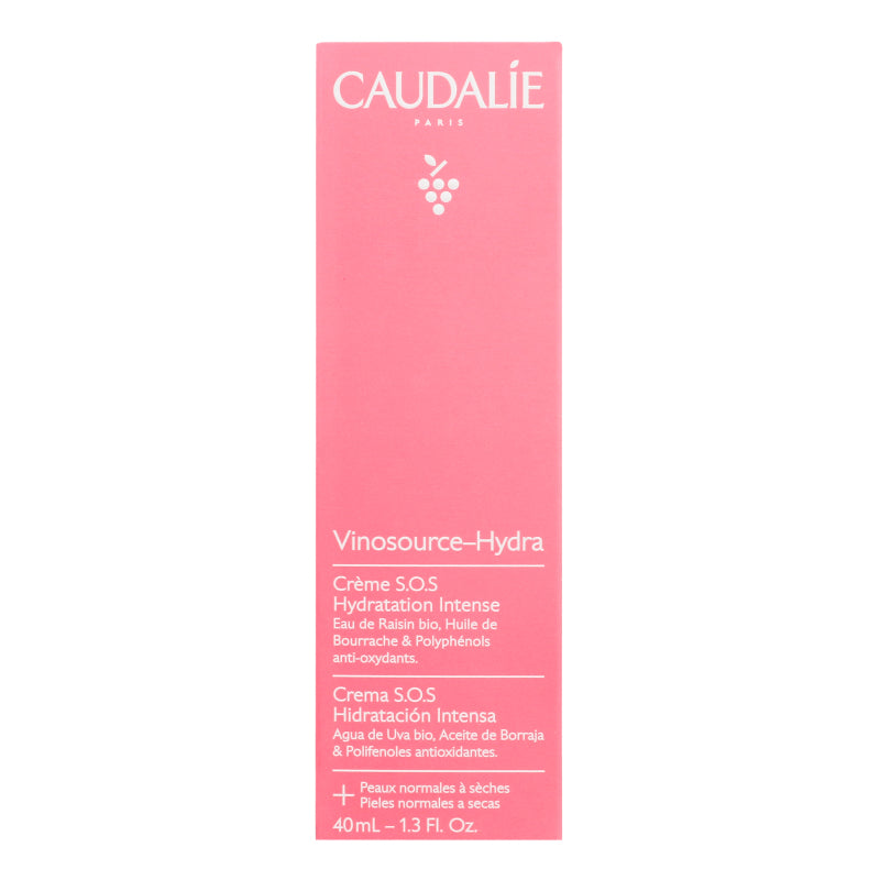 Caudalie Vinosource - Hydra S.O.S Intense Moisturizing Cream, 40ml