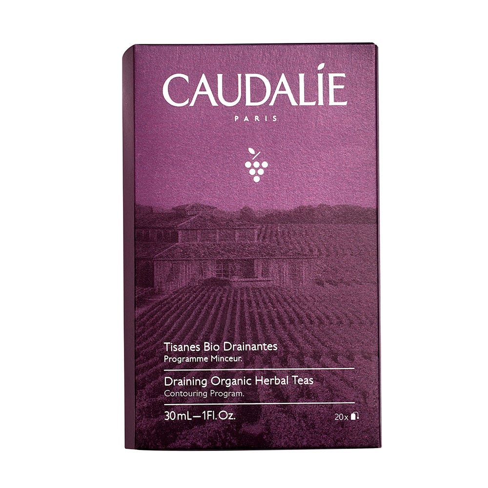 Caudalie Draining Organic Herbal Tea 24g 20 Sachets