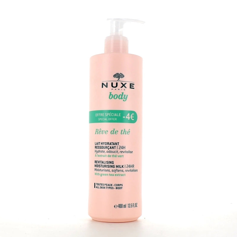 Nuxe Body Lait Hydratant Rêve De Thé 400 Ml