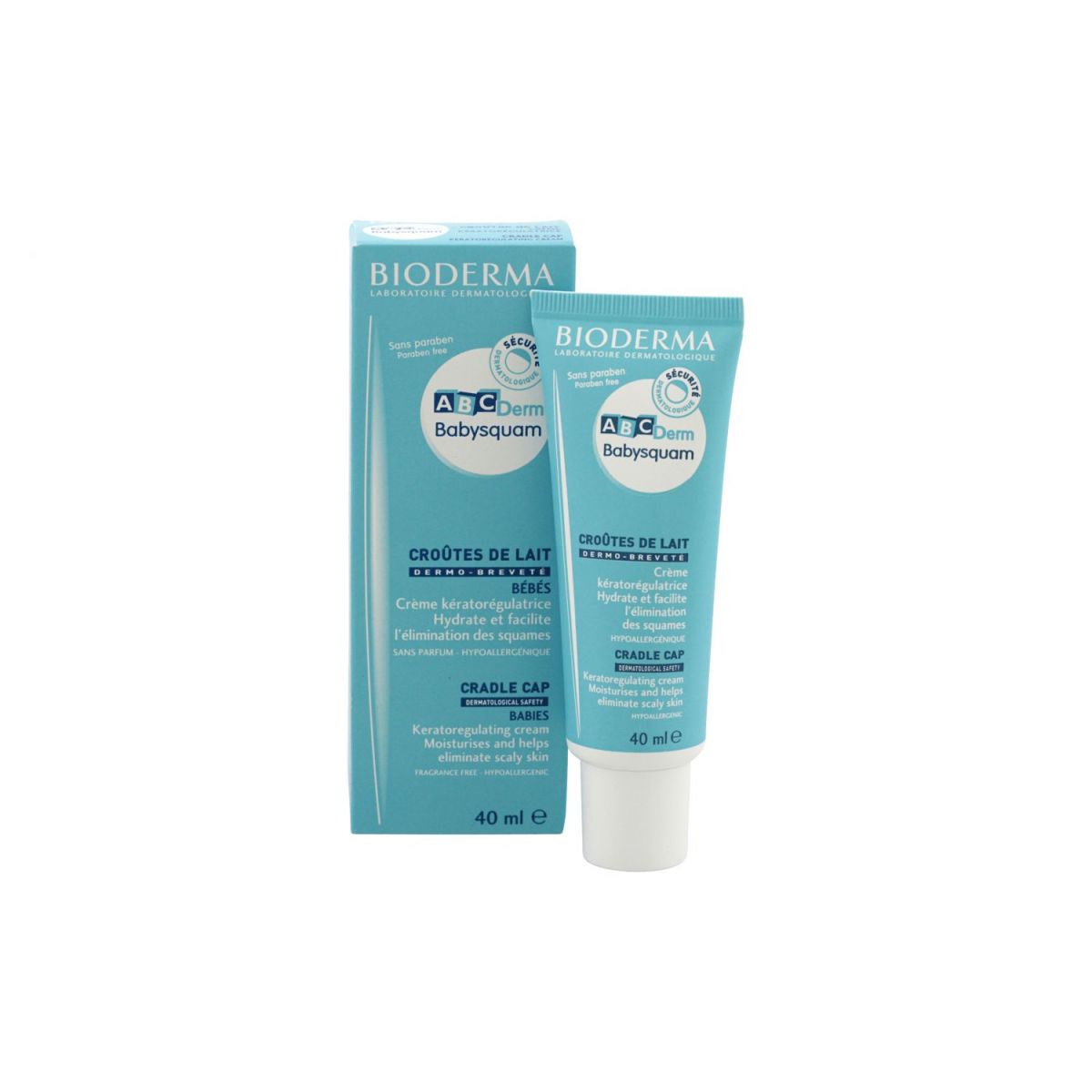 Bioderma ABCDerm Babysquam Cradle Cap Cream 40 Ml 1.33 Fl Oz (2)