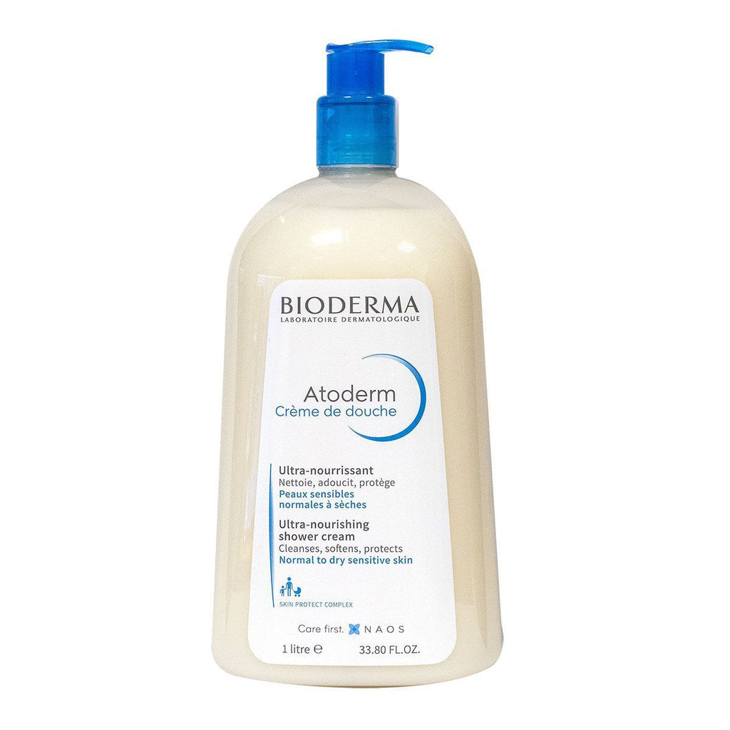 Bioderma Atoderm Créme De Douche Ultra-Nourishing Shower Cream 1000 Ml (2)