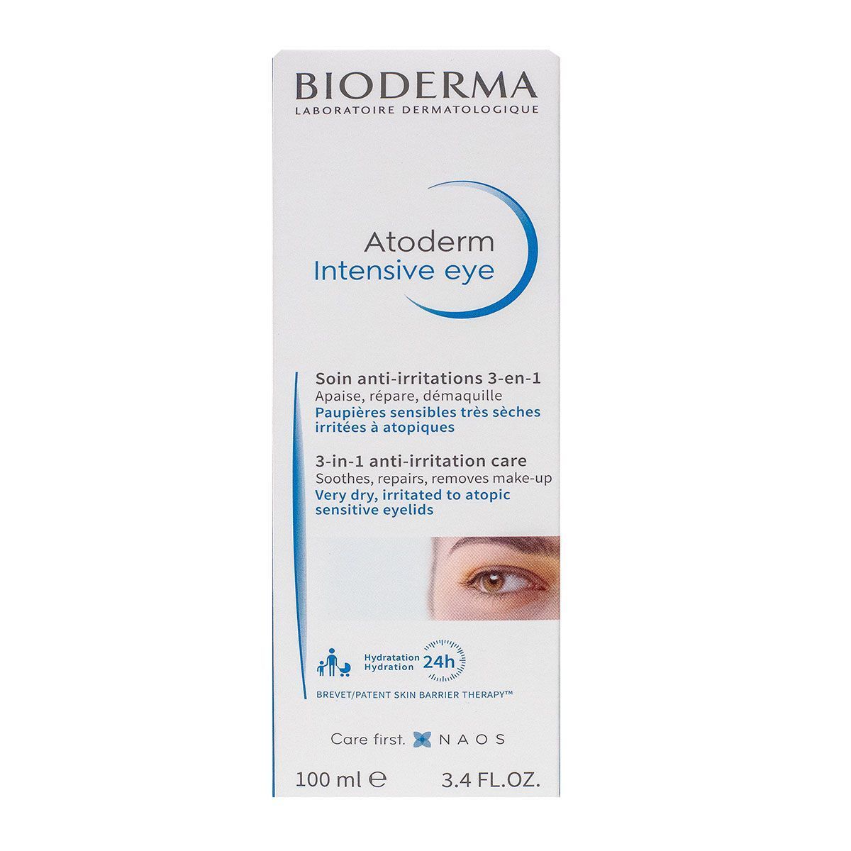 Bioderma Atoderm Intensive Eye Care 3 In 1 For Eyelids: 100 Ml (2)