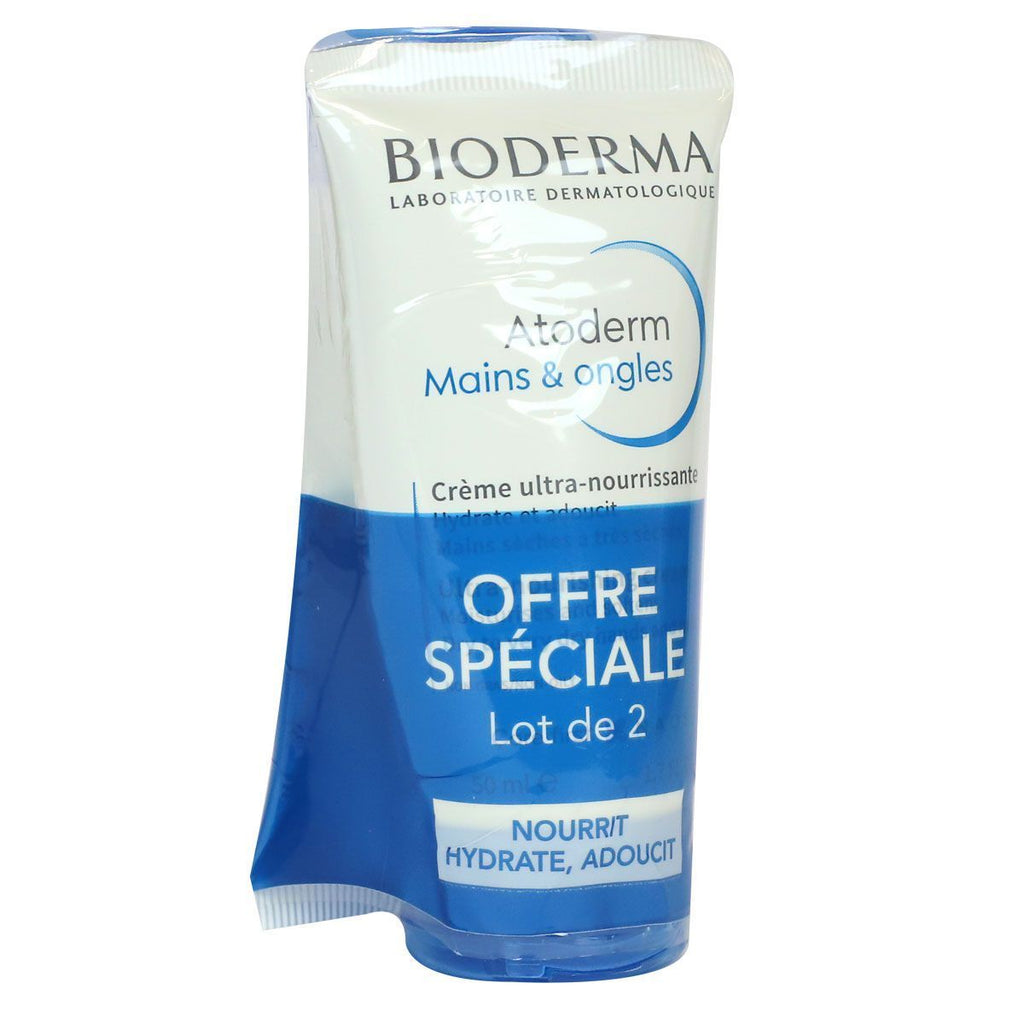 Bioderma Großhändler ATODERM Crème Mains - Lot De 2 2x50 Ml (2)