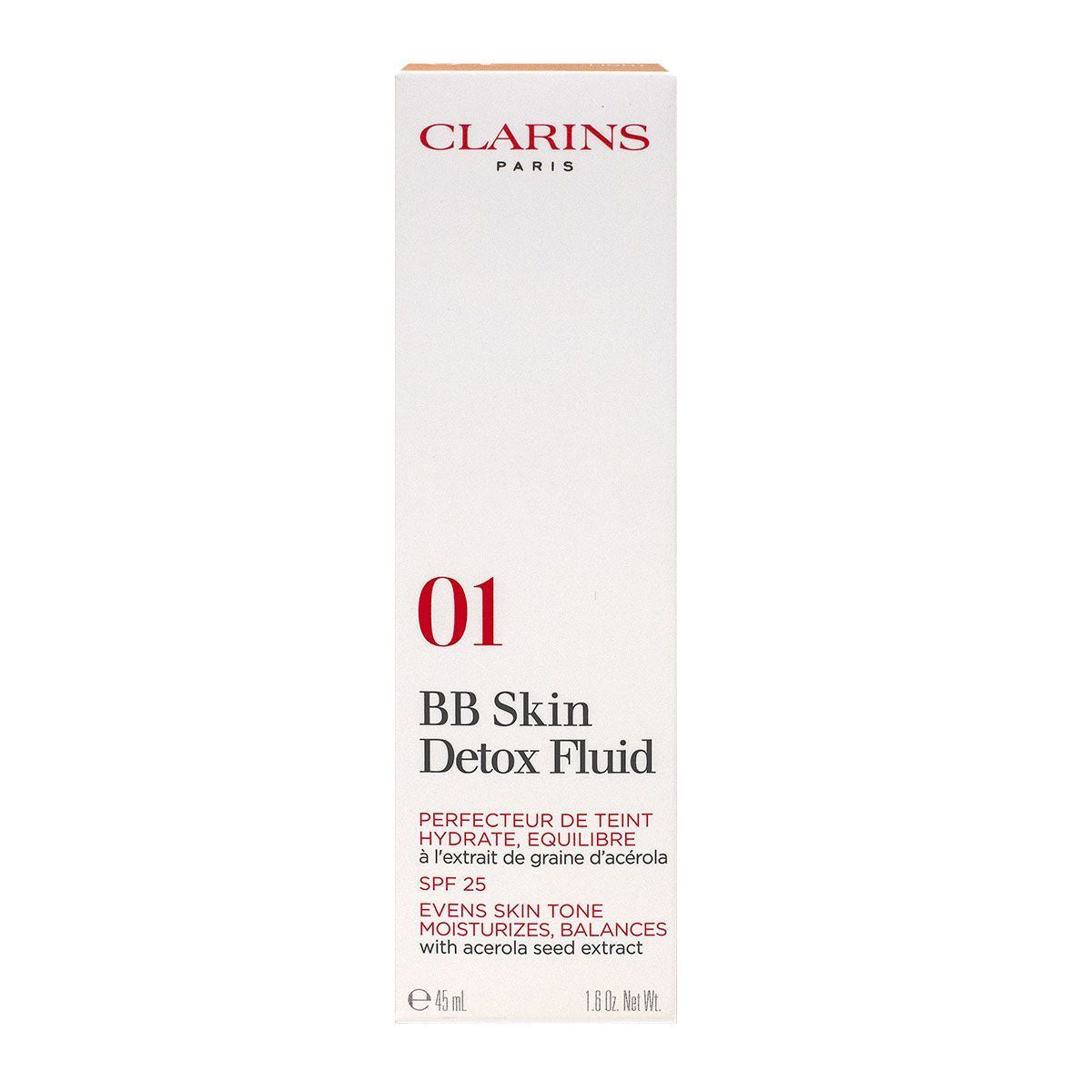 Clarins BB Skin Detox Fluid SPF 25 Teinte 1 Light - 45 Ml (2)