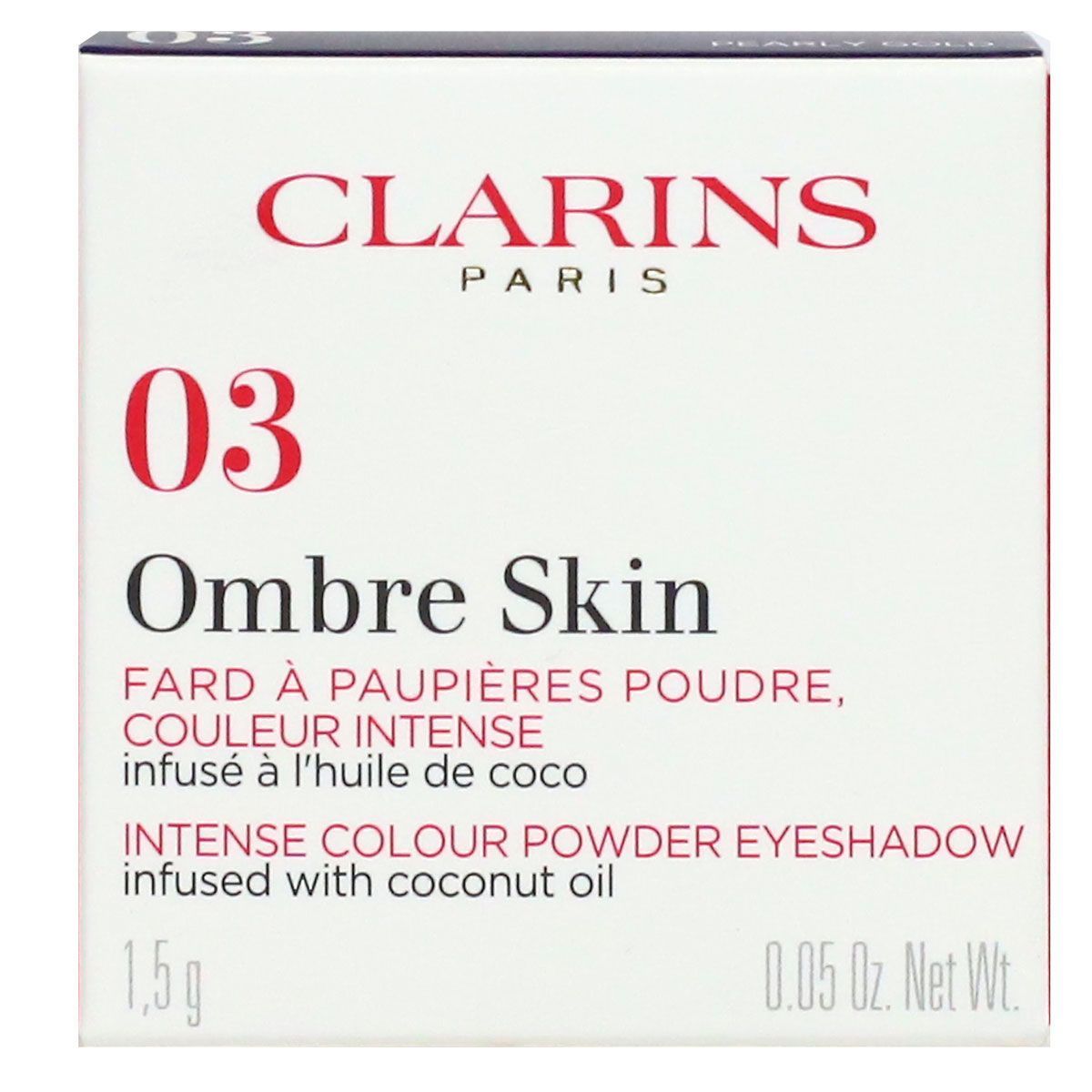 Clarins Ombre Skin Mono Eyeshadow 03 Pearly Gold (2)