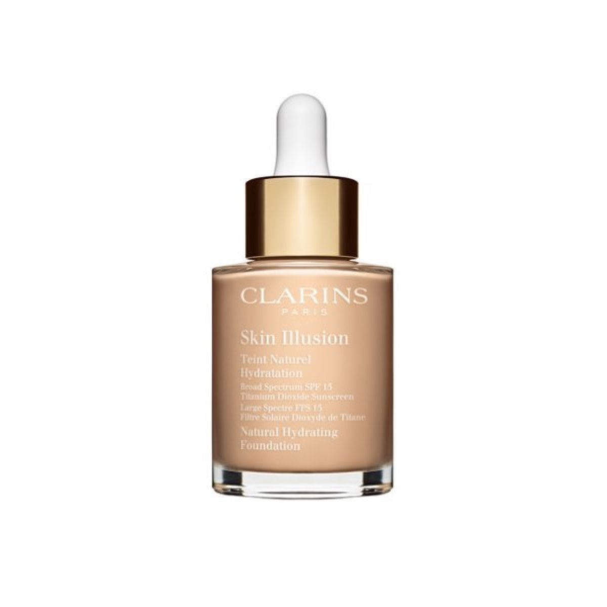Clarins Skin Illusion Foundation SPF 15 30ml 105 Nude (2)